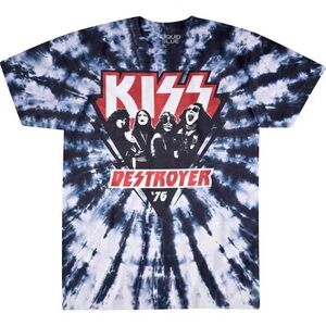 KISS Destroyer Tie-Dye T-Shirt
